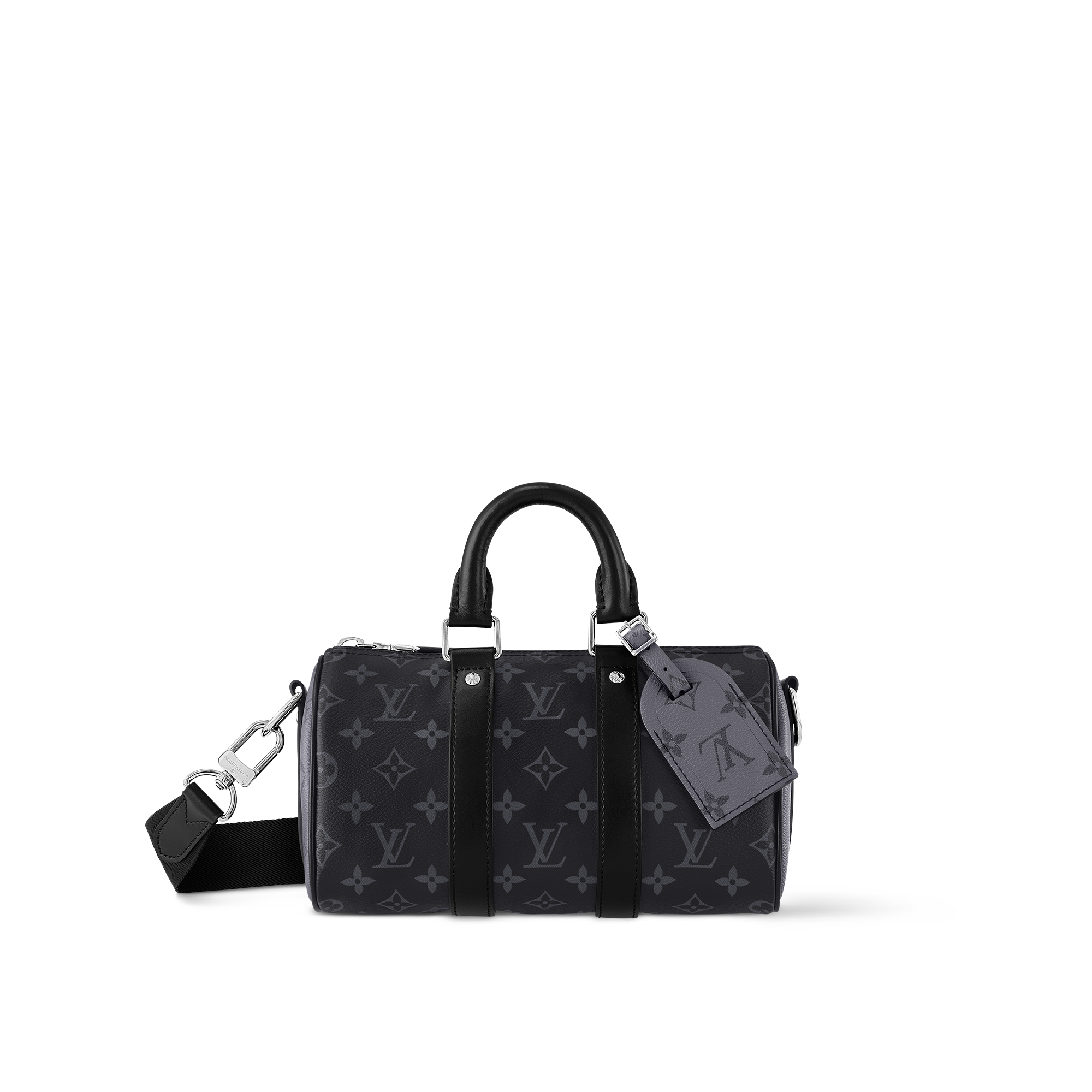 Keepall Bandoulière 25 Monogram Eclipse - Bags | LOUIS VUITTON